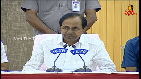 CM KCR Press Meet Telangana Lockdown Update Full Video Vanitha TV