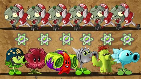 Pvz 2 Challenge How Many Plants Can Defeat Shield Big Head All Star