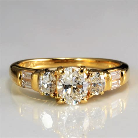 Five Stone Diamond Engagement Ring | 1.00 ctw, SZ 5 | – 100 Ways