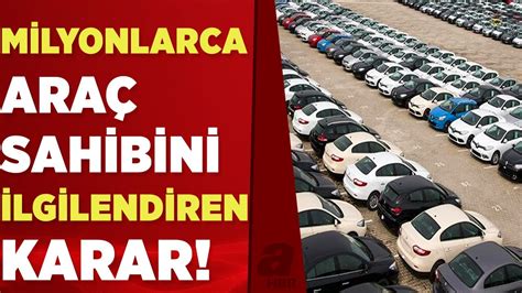 Yargıtay dan milyonlarca araç sahibini ilgilendiren emsal karar A