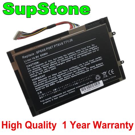 Supstone New Wh P X P T Pt V T Yjr Laptop Battery For Dell