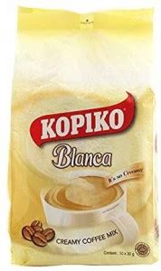 KOPIKO Blanca 3 In 1 Creamy Coffee Mix 30g Instant Coffee Price In