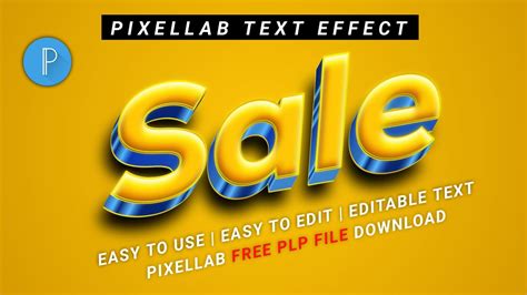 Sale Text Effect In Pixellab Free Plp File Plp File For Pixellab