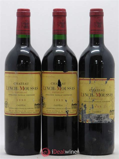 Acheter Château Lynch Moussas 5ème Grand Cru Classé 1999 lot 8172