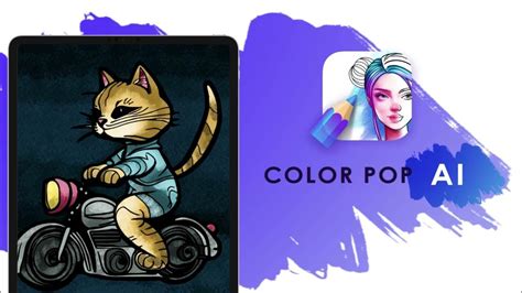 Color Pop Ai Worlds First Ai Coloring Pages Generator Youtube