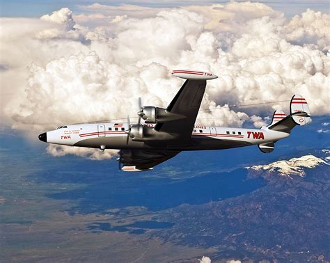 Twa Lockheed Super Constellation Airliner Photo Etsy