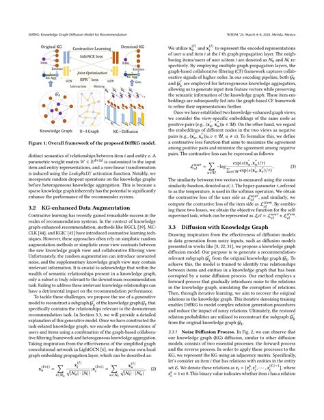 Diffkg Knowledge Graph Diffusion Model For Recommendation