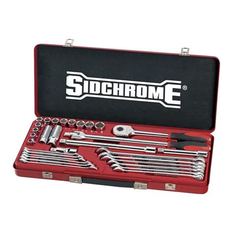 Sidchrome Scmt Tool Kit Piece Metric Oz Toolbox