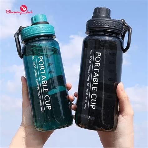 Jual Botol Minum Portable Cup 1000ml Botol Minum Sport 1000 Ml HX513