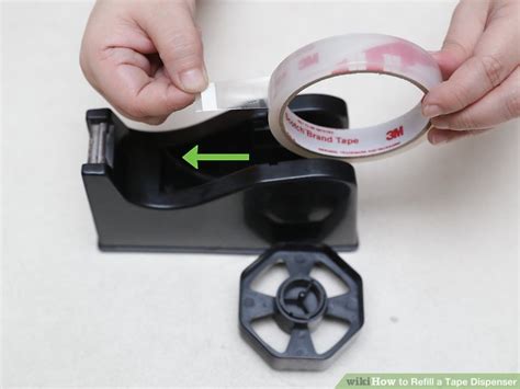 How To Refill A Tape Dispenser 13 Steps With Pictures Wikihow