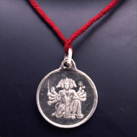 Panchmukhi Hanuman Kavach Locket 5gm (Silver) | Rudrapuja