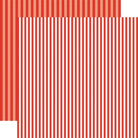 Dots And Stripes Lifeguard Stripe 12x12 Patterned Paper Echo Park Paper Co