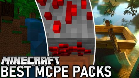 Top 10 Best Texture Packs For Minecraft Pe 🥇 Youtube