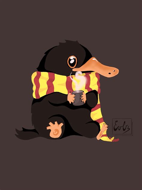 Niffler Gryffindor Pegatinas De Harry Potter Animales Fantasticos