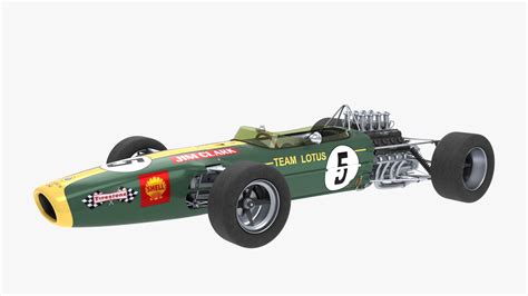 Lotus 49 Jim Clark 3D model - TurboSquid 1732390