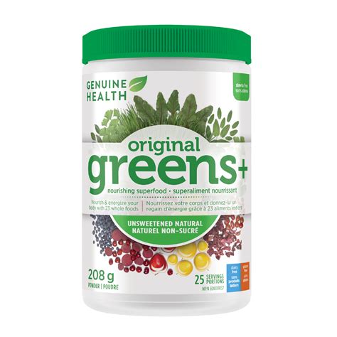 greens+ | natural unsweetened