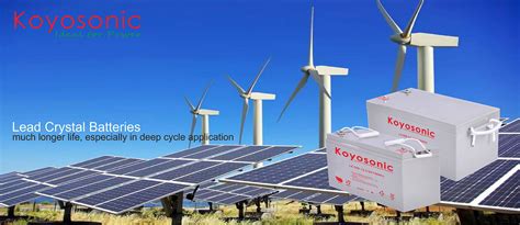 Lc Series Of Lead Crystal Batteries Koyosonic Power Co Ltd