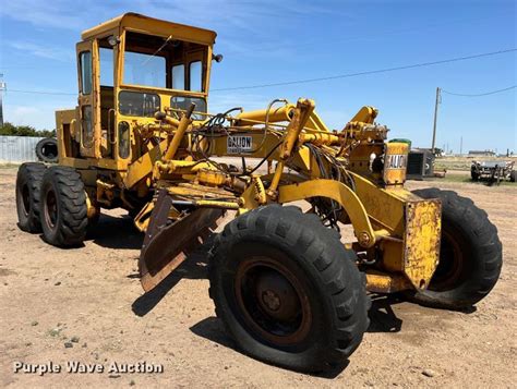 Galion T Rigid Frame Motor Grader In Sublette Ks Item Dr Sold