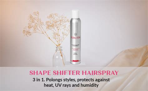 Amazon Kerotin Hairspray Flexible Hold Volume With Provitamin