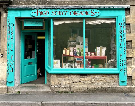 High Street Organics Community Run Wholefoods Shop In Bruton Somerset