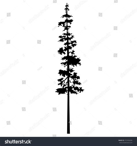 Black Tree Silhouette Vector Logo Tattoo Stock Vector (Royalty Free ...