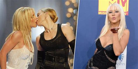 Christina Aguilera Says She Was Cut Out Of Madonna & Britney Spears’ Kiss