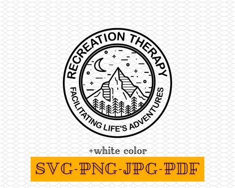 Recreation Therapy SVG Health Care Svg Cut File Recreation Svg