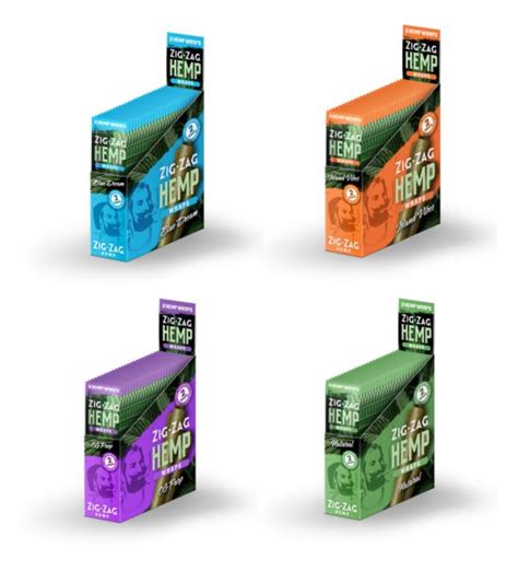 Zig Zag Hemp Wraps - Assorted Flavors