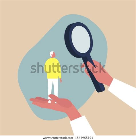 ภาพ ภาพสต็อก วัตถุ 3 มิติและเวกเตอร์เกี่ยวกับ People Looking Up Under Magnifying Glass 68 รายการ