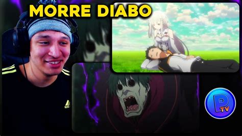 FINALMENTE DESCANSO Re Zero 1x25 REACT YouTube