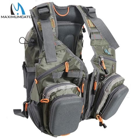 Maximumcatch Bolsa De Pesca Colete Mochila Multifuncional