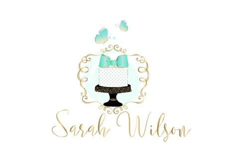 Cake Logo Baking Logo Custom Logo Design Bakery Logo Premade