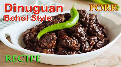 How To Cook Dinuguan Recipe Panlasang Pinoy Magluto Ng Best Pork