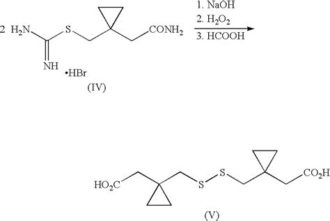 US6512140B1 Process For The Preparation Of 1 Mercaptomethyl