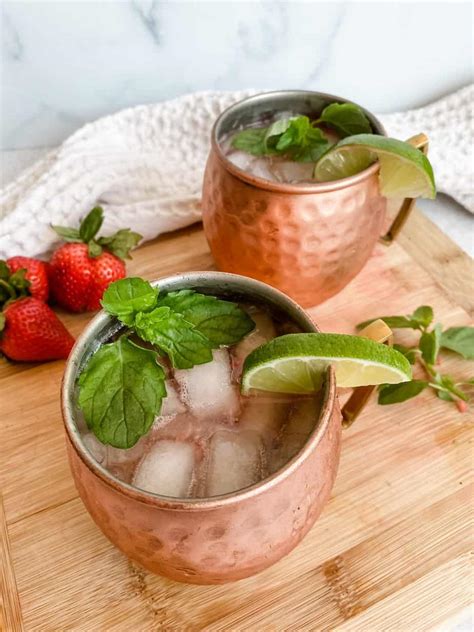 Strawberry Moscow Mule Lovely Delites