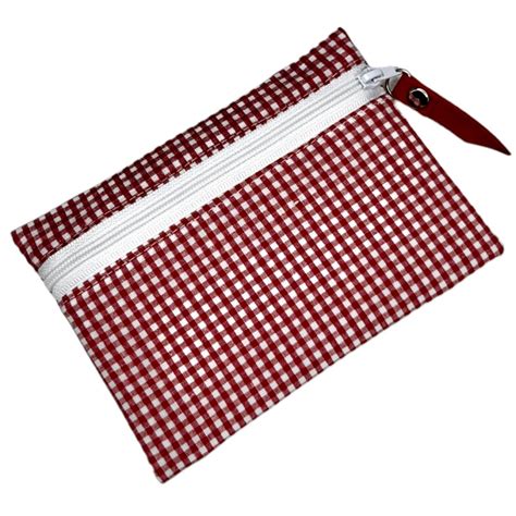 Pochette S Vichy Rouge Emmanuel Cr Ation