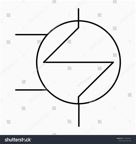 Outline Heat Exchanger Symbol Vector Icon เวกเตอร์สต็อก ปลอดค่า