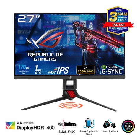 Asus Rog Strix Xg Q Hdr Gaming Monitor Inch K Qhd X