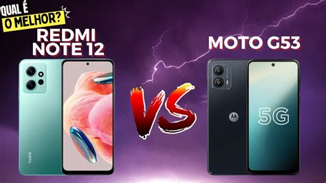 Redmi Note G Vs Moto G G Comparativo Youtube