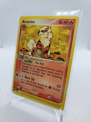 Arcanine EX Sandstorm Rare 15 100 NEAR MINT EBay