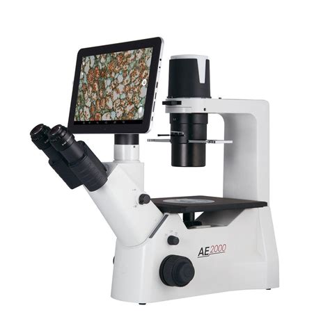 Motic Ae2000 Inverted Phase Contrast Digital Tablet Microscope Microscope Central