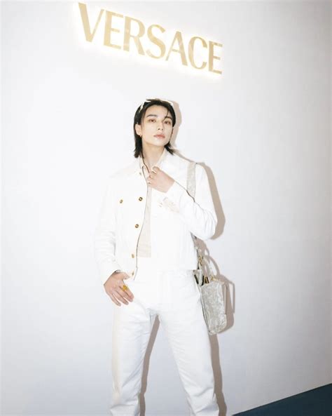 Hyunjin For Versace Global Brand Ambassador