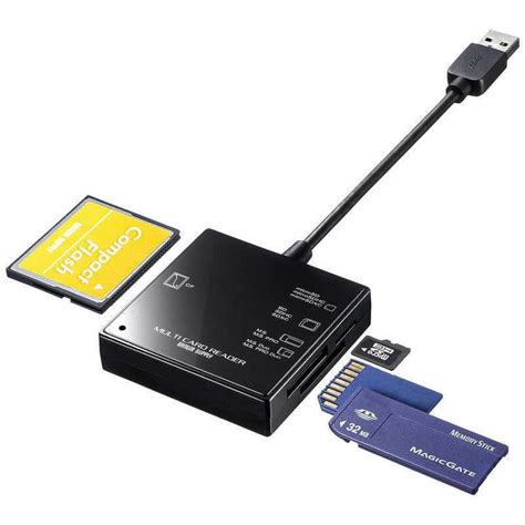 サンワサプライ Usb31 マルチカードリーダー Adr 3ml39bkn 4969887594872コジマyahoo店 通販