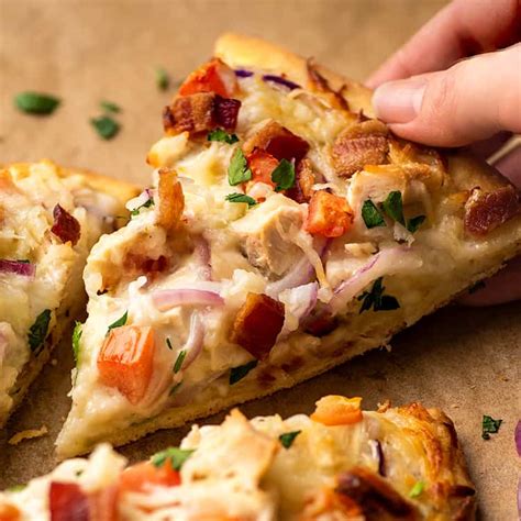 Chicken Bacon Ranch Pizza Baking Mischief