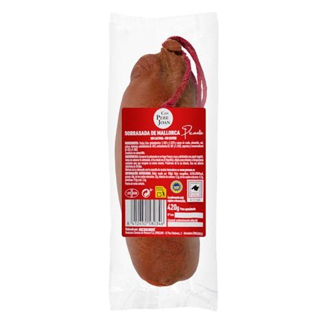 Sobrasada Picante De Mallorca Can Pere Joan Mercadona