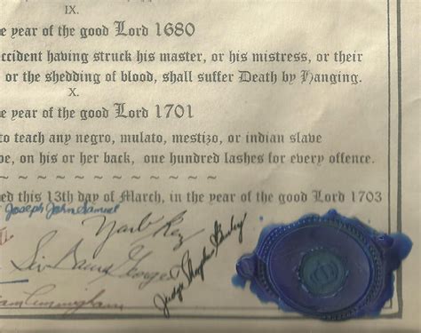 What are "slave codes" - The Rights And Responsibilities Of Slave codes
