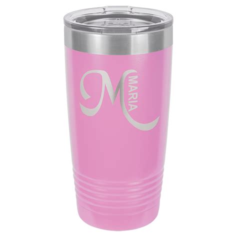 Laser Engraved Custom 20 Ounce Tumblers Awardmakers