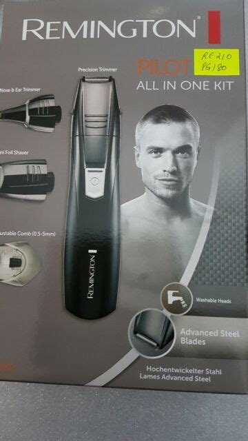 Remington Pilot Personal Groomer Kit Black Pg For Sale Online Ebay