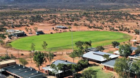 Indigenous Sport Month Demons Upgrade Remote Santa Teresa Oval With