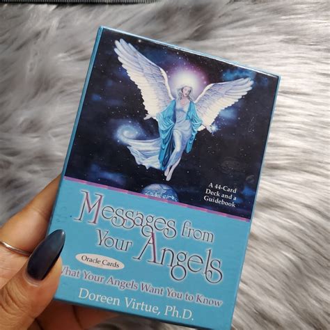 Messages From Your Angels Oracle Cards What Your Angels By Etsy UK